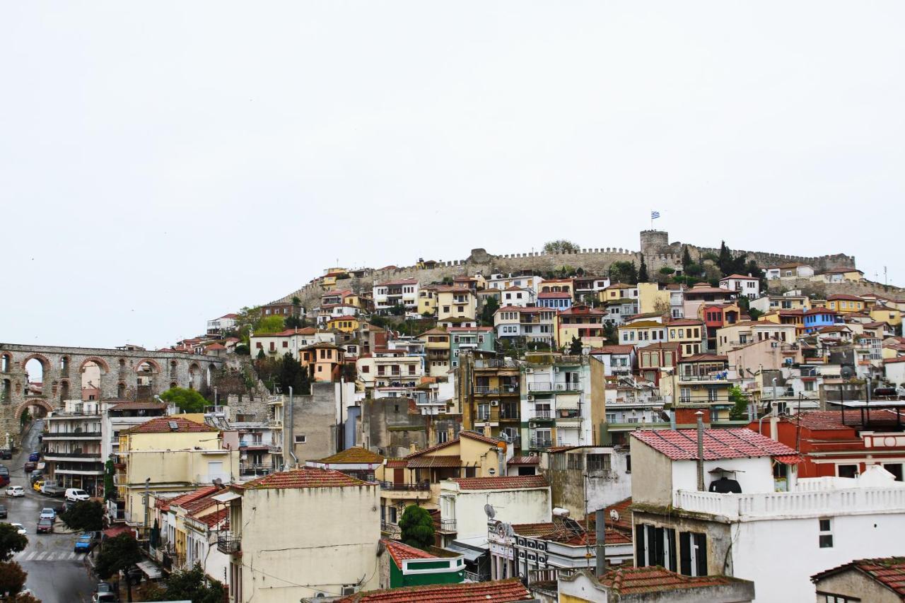 Kavala Squareview Apartment Bagian luar foto