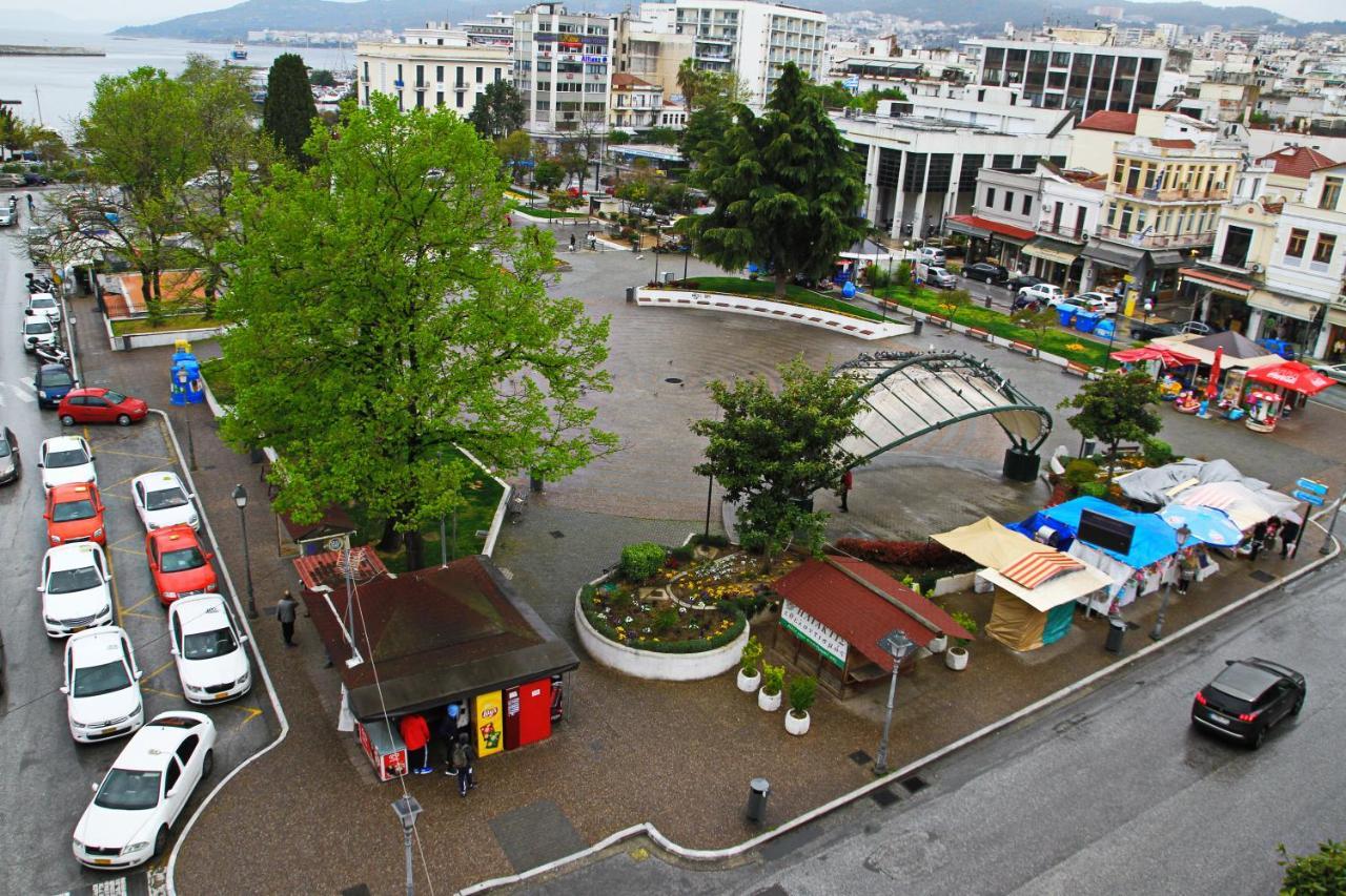 Kavala Squareview Apartment Bagian luar foto