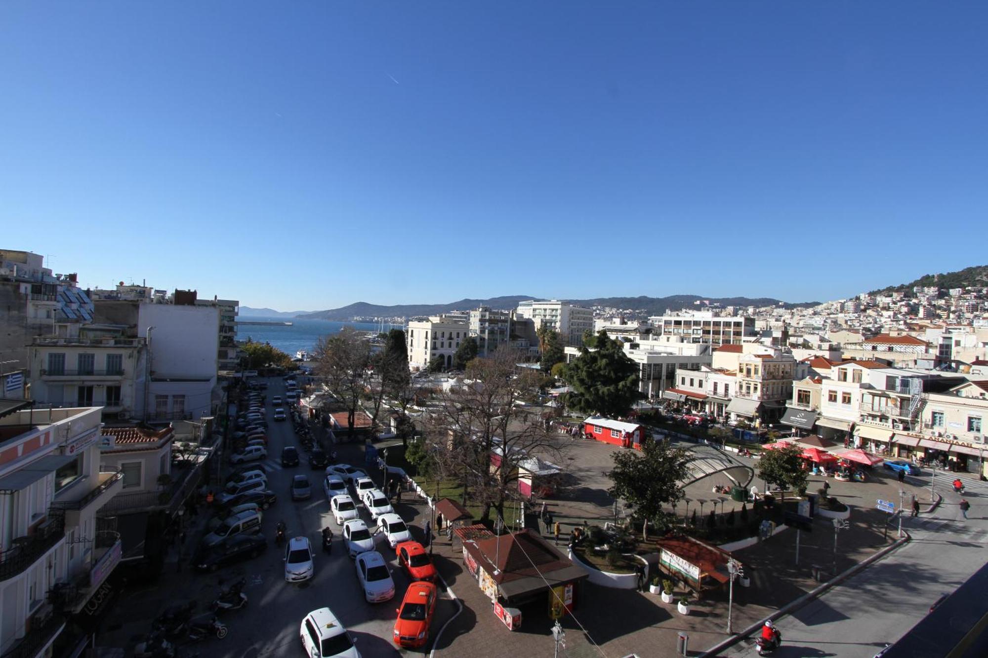 Kavala Squareview Apartment Bagian luar foto