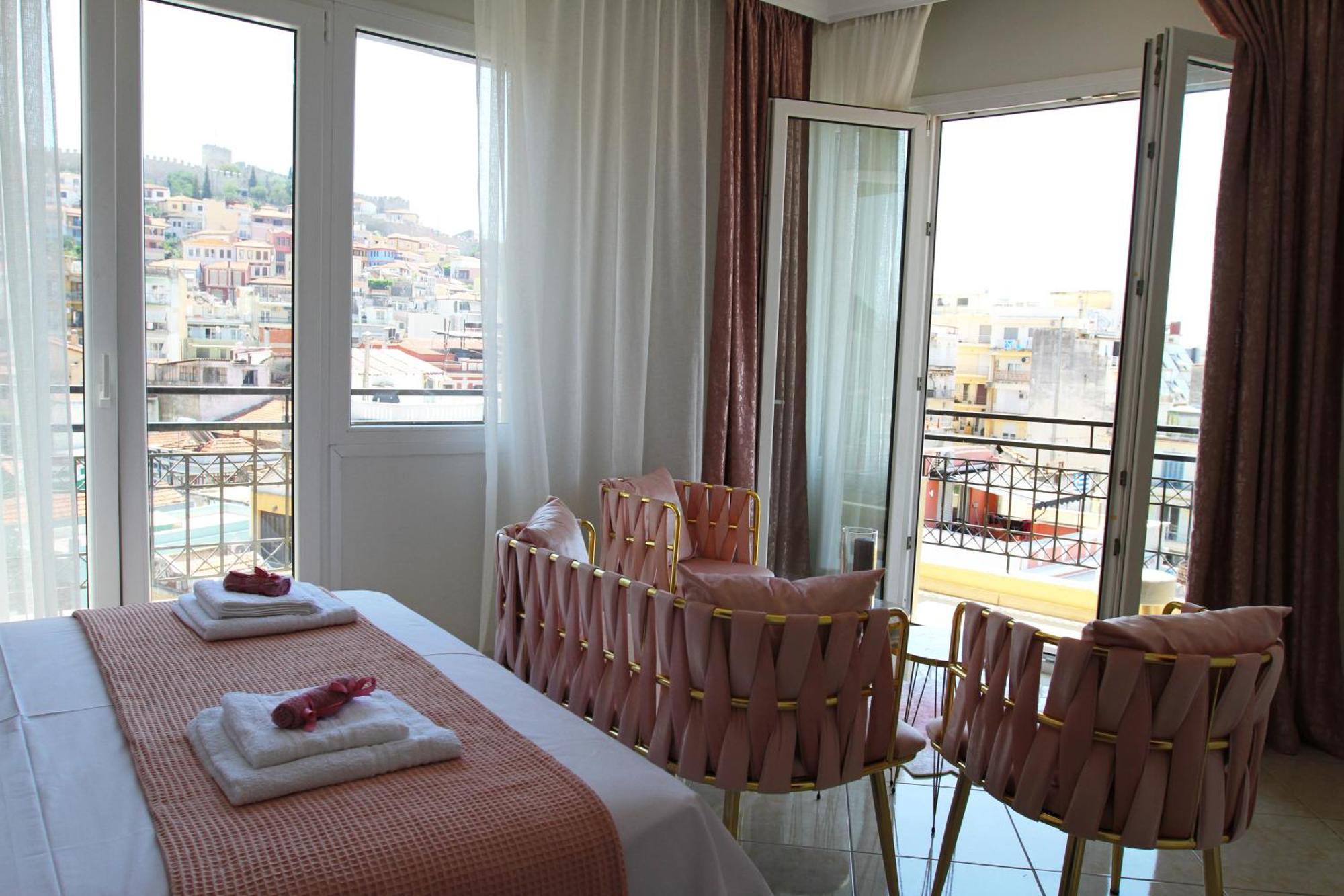 Kavala Squareview Apartment Bagian luar foto